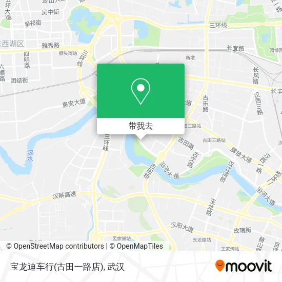 宝龙迪车行(古田一路店)地图