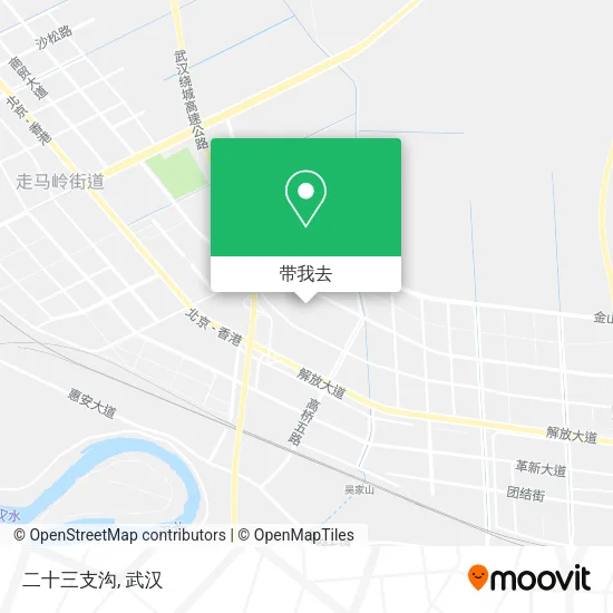 二十三支沟地图
