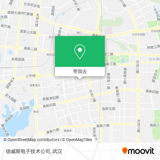 德威斯电子技术公司地图