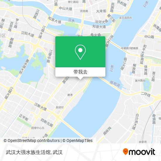 武汉大强水族生活馆地图