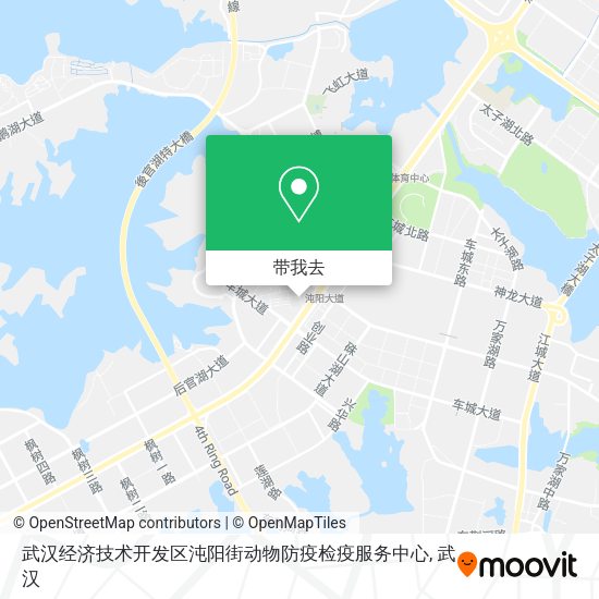 武汉经济技术开发区沌阳街动物防疫检疫服务中心地图