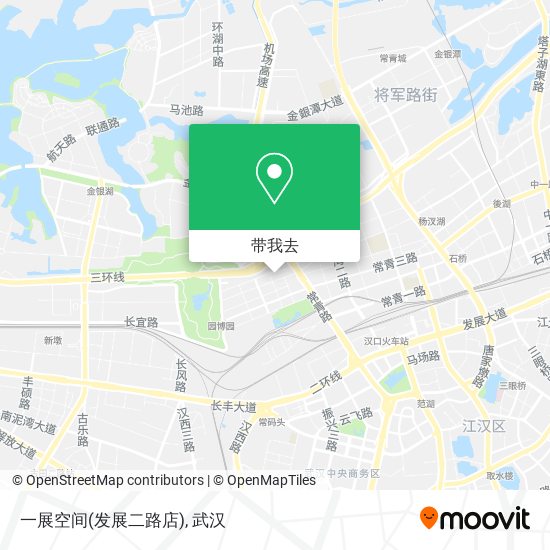 一展空间(发展二路店)地图