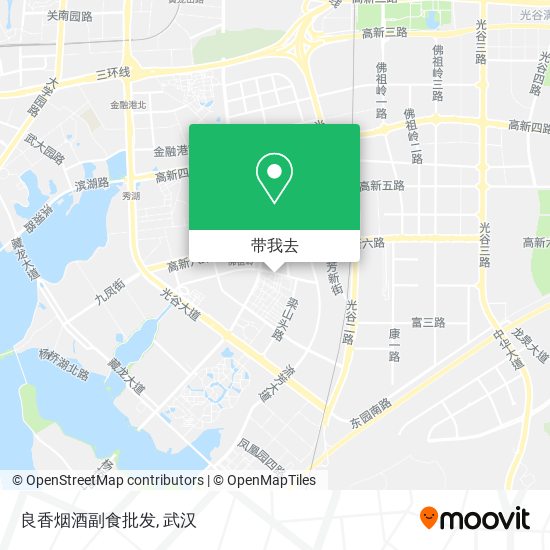 良香烟酒副食批发地图