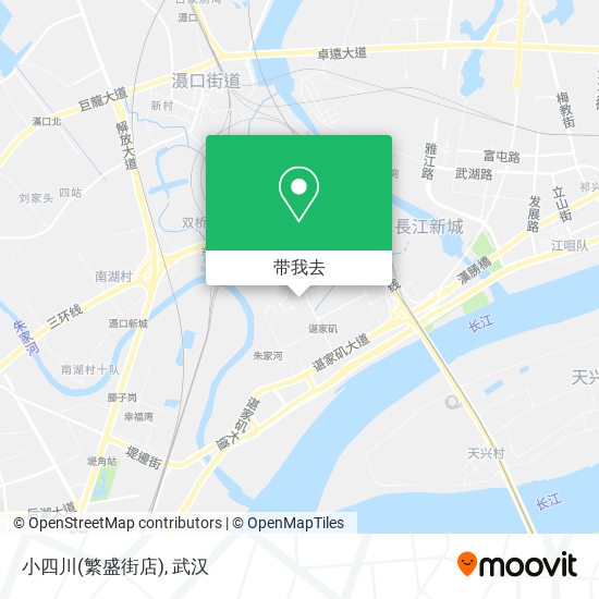 小四川(繁盛街店)地图