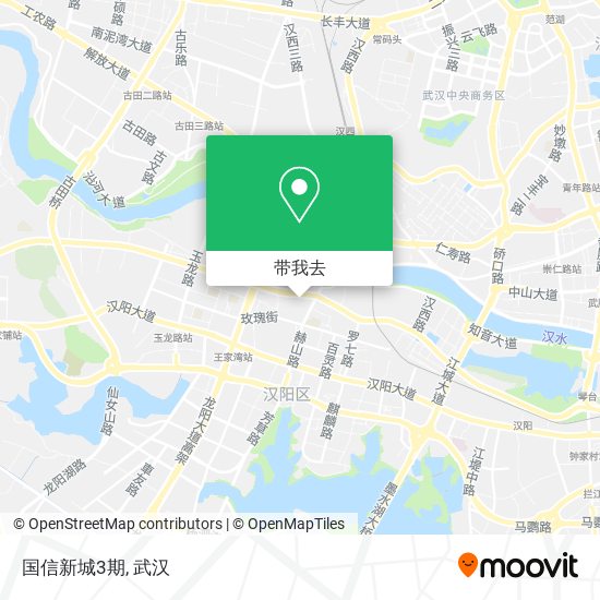 国信新城3期地图