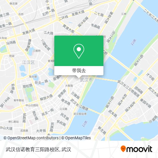 武汉信诺教育三阳路校区地图