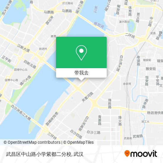 武昌区中山路小学紫都二分校地图