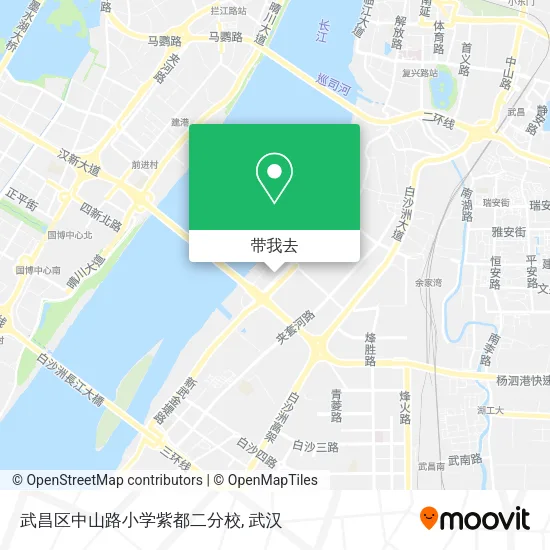 武昌区中山路小学紫都二分校地图