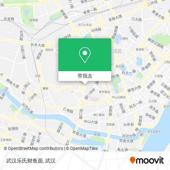 武汉乐氏财鱼面地图