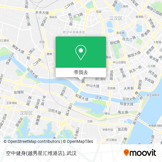 空中健身(越秀星汇维港店)地图