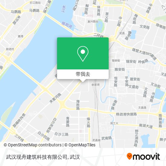 武汉现舟建筑科技有限公司地图