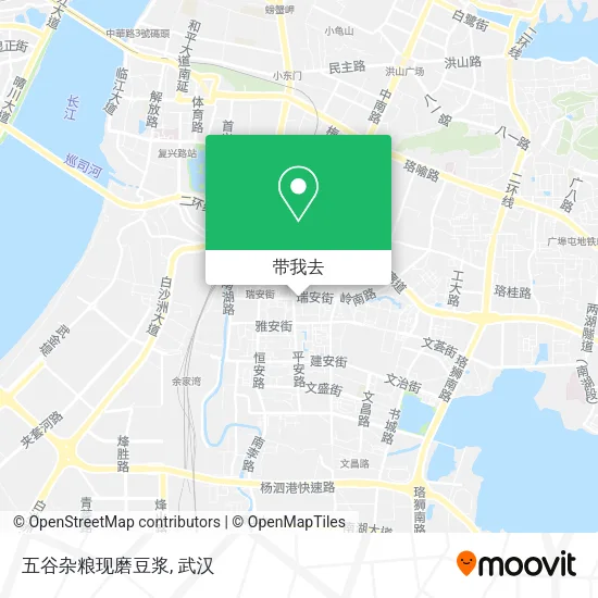 五谷杂粮现磨豆浆地图
