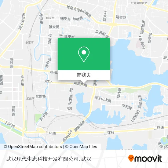 武汉现代生态科技开发有限公司地图