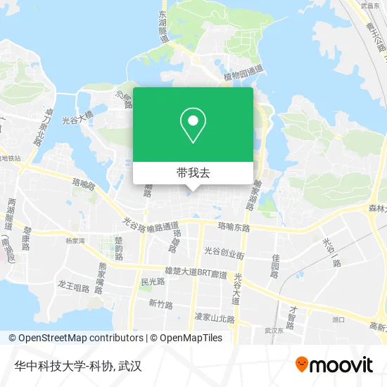 华中科技大学-科协地图