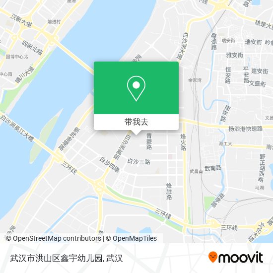 武汉市洪山区鑫宇幼儿园地图