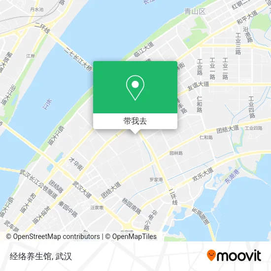 经络养生馆地图
