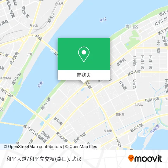 和平大道/和平立交桥(路口)地图