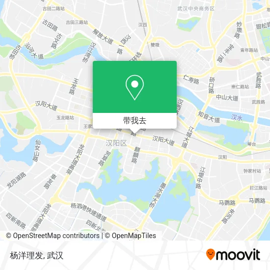 杨洋理发地图