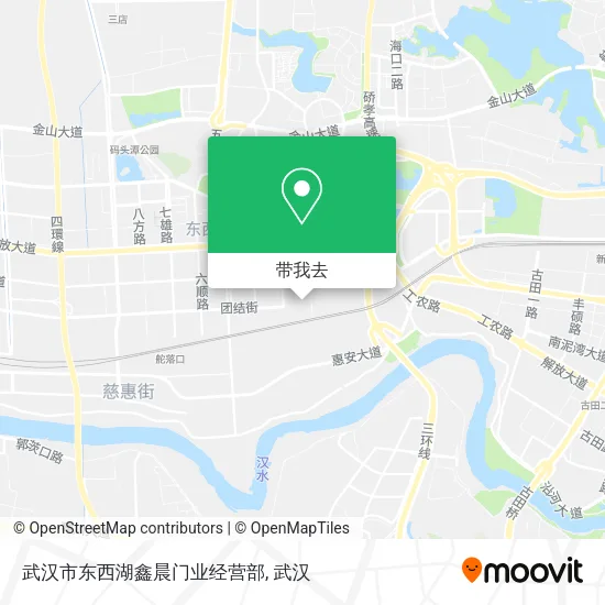 武汉市东西湖鑫晨门业经营部地图