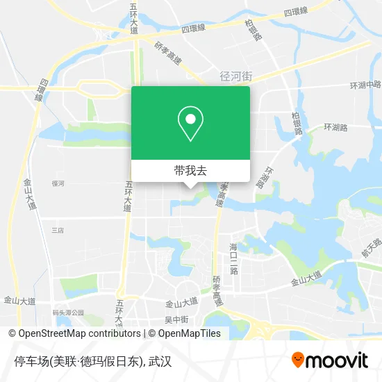 停车场(美联·德玛假日东)地图