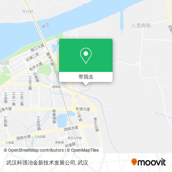 武汉科强冶金新技术发展公司地图