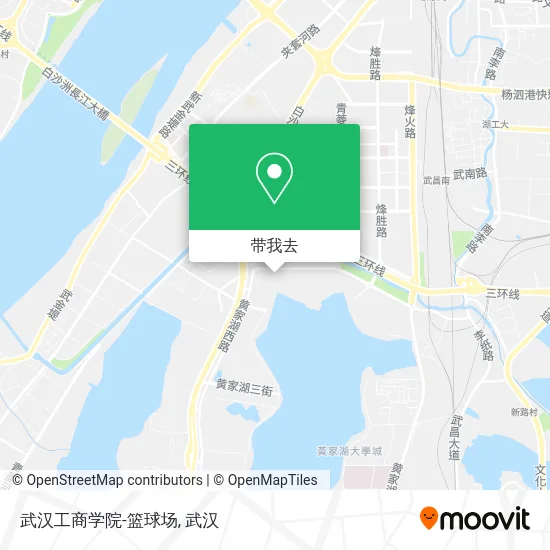 武汉工商学院-篮球场地图