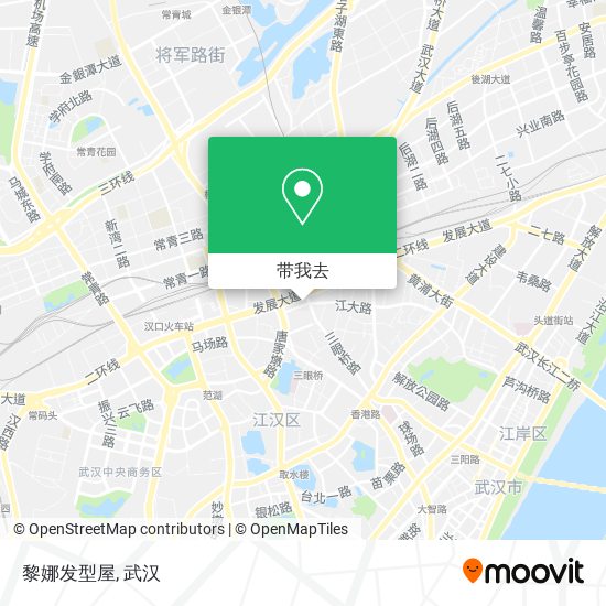 黎娜发型屋地图