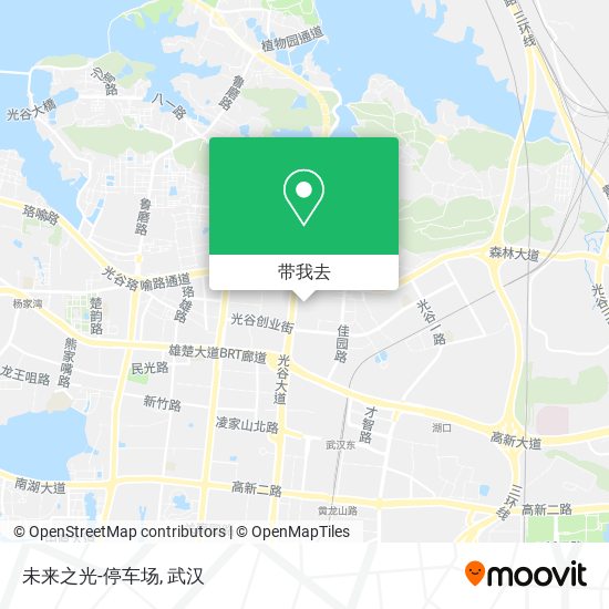 未来之光-停车场地图