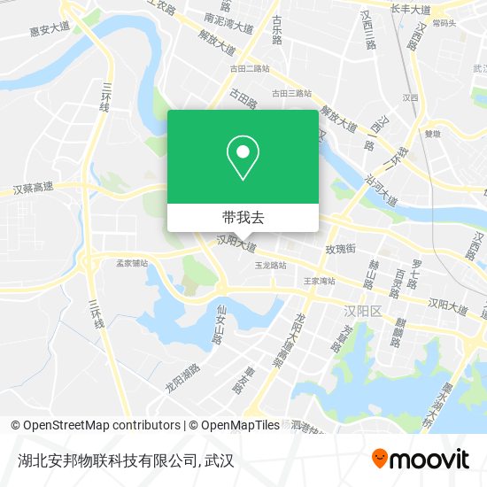 湖北安邦物联科技有限公司地图