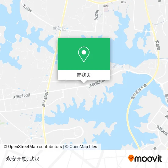 永安开锁地图