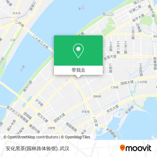 安化黑茶(园林路体验馆)地图