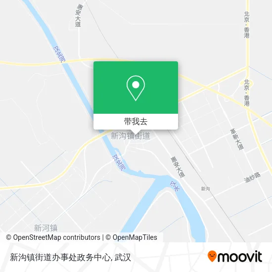 新沟镇街道办事处政务中心地图