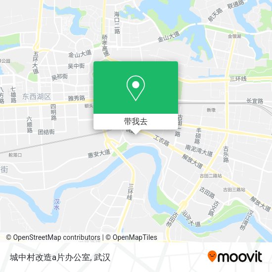 城中村改造a片办公室地图