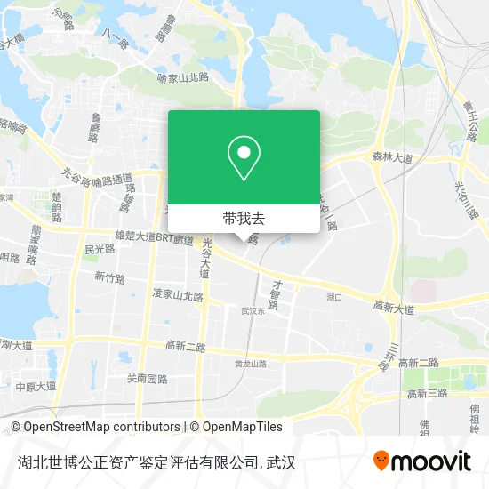 湖北世博公正资产鉴定评估有限公司地图
