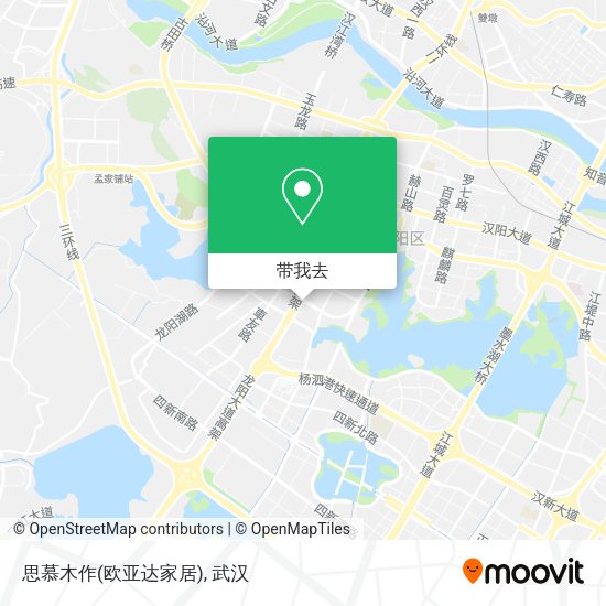 思慕木作(欧亚达家居)地图