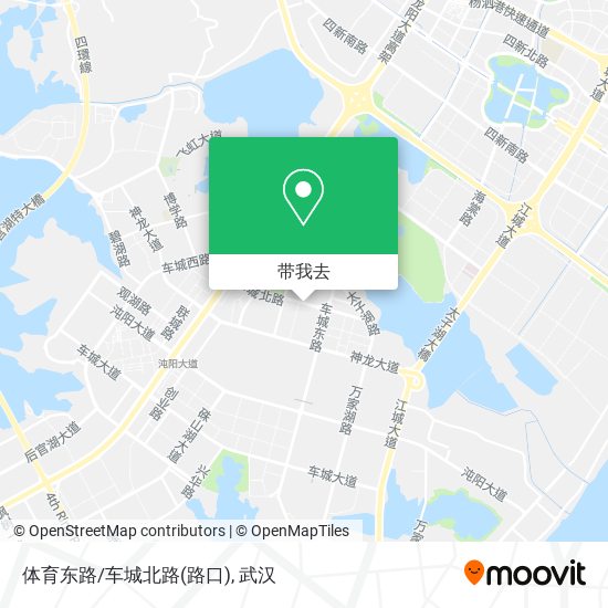 体育东路/车城北路(路口)地图