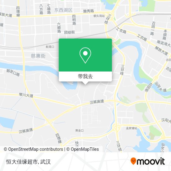恒大佳缘超市地图