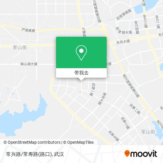 常兴路/常寿路(路口)地图