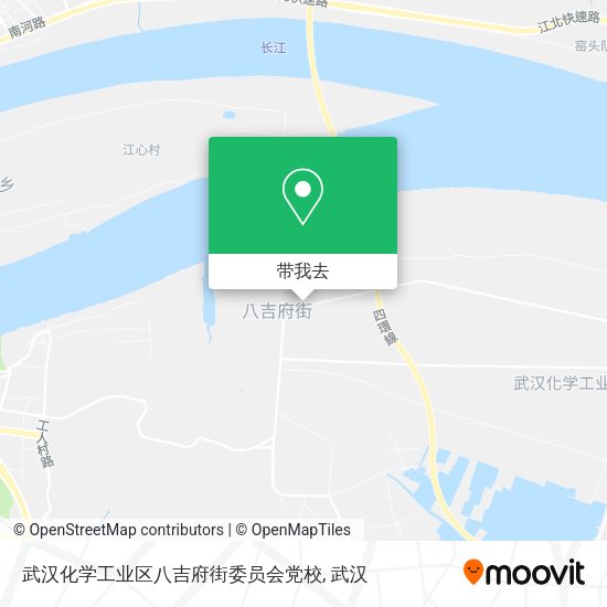 武汉化学工业区八吉府街委员会党校地图