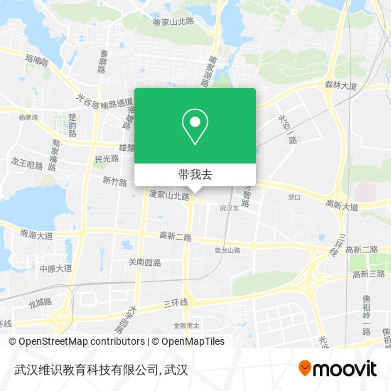 武汉维识教育科技有限公司地图