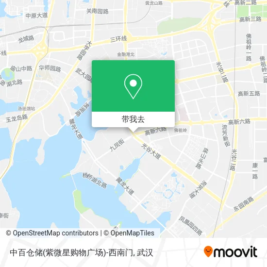 中百仓储(紫微星购物广场)-西南门地图