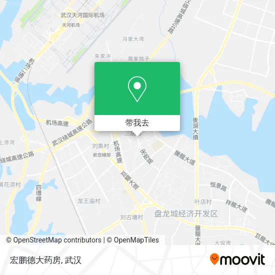 宏鹏德大药房地图
