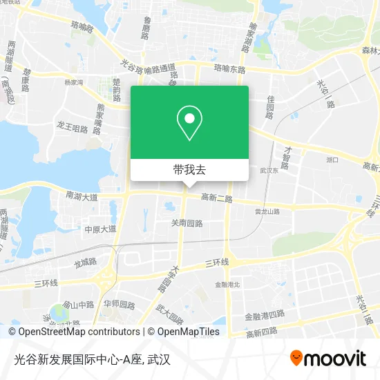 光谷新发展国际中心-A座地图