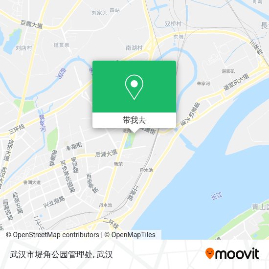 武汉市堤角公园管理处地图