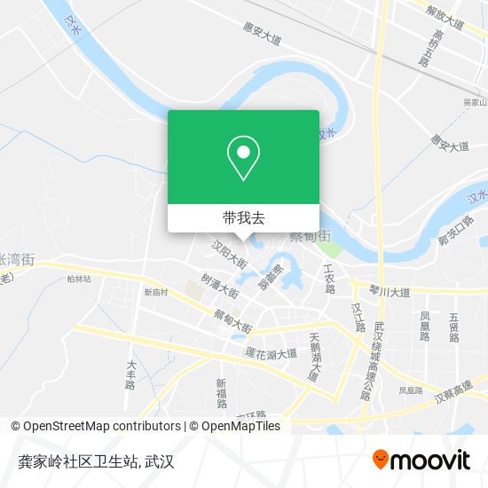 龚家岭社区卫生站地图