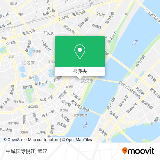 中城国际悦江地图