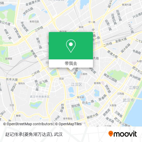 赵记传承(菱角湖万达店)地图