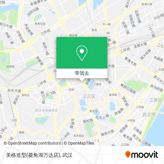 美格造型(菱角湖万达店)地图