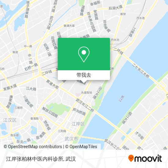 江岸张柏林中医内科诊所地图