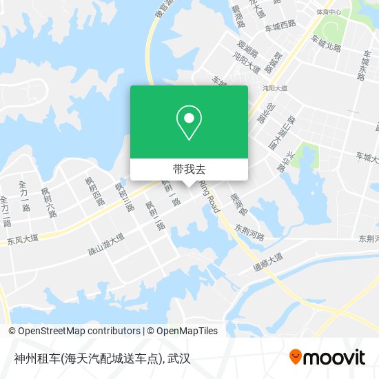 神州租车(海天汽配城送车点)地图
